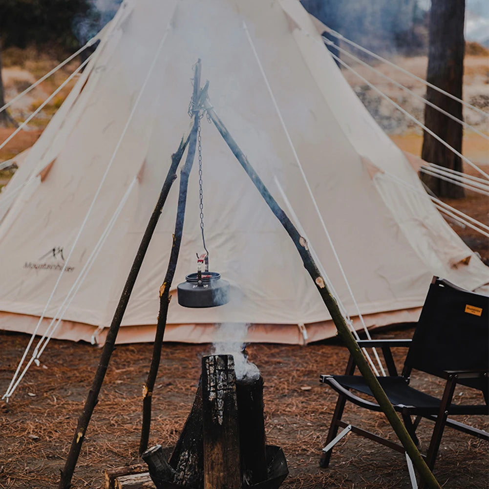 Stainless Steel Bushcraft Tri-pod Hanging Bracket