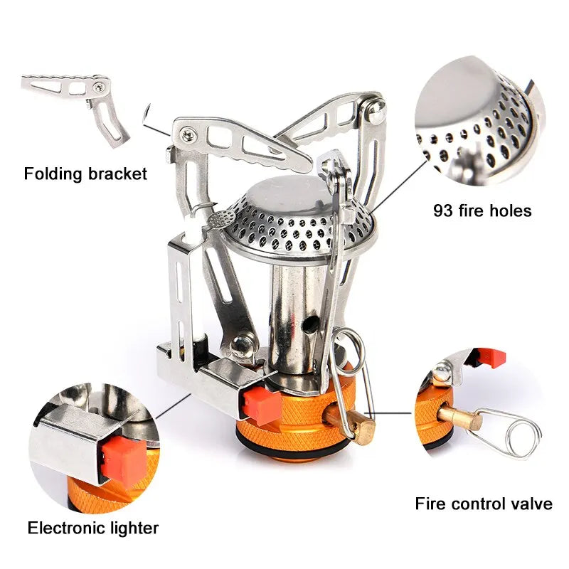 WideSea Camping Portable Gas Burner