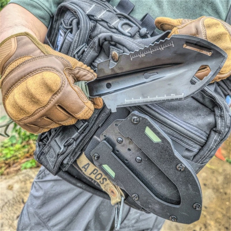 Recon Tactical EDC Survival Trowel w/ ABS 360° Holster