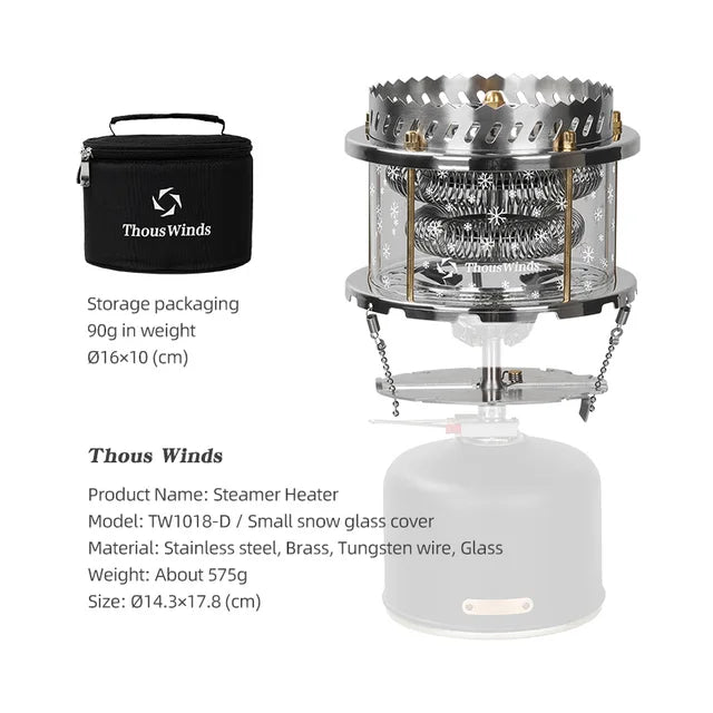 Firewheel Tungsten Stove Heater