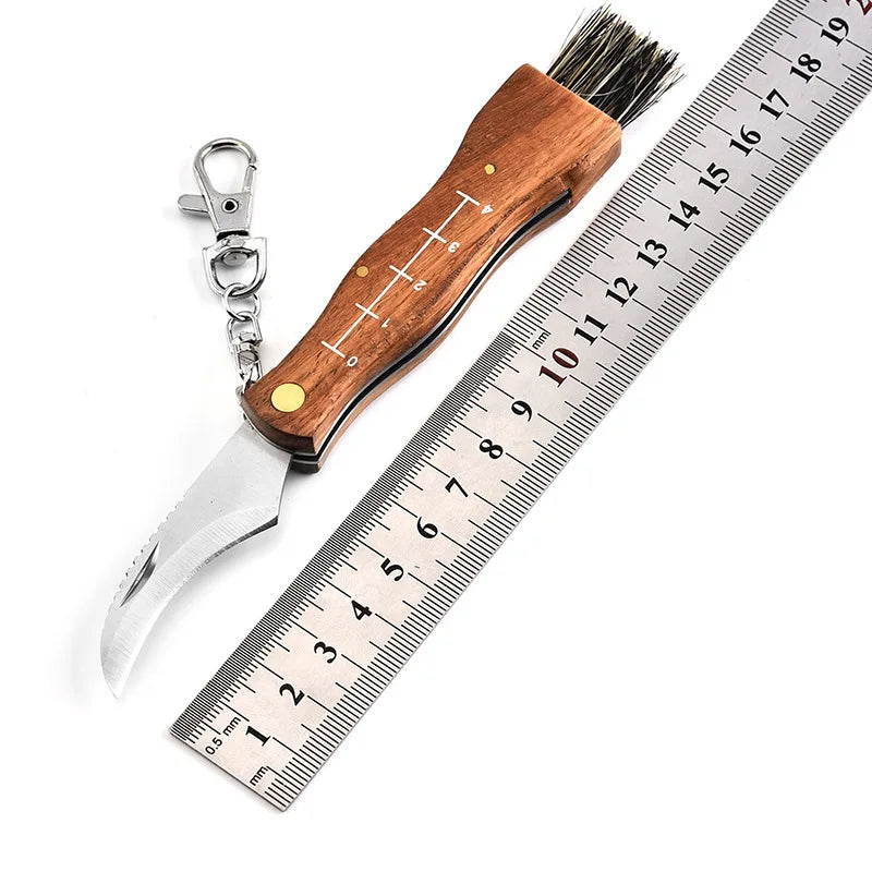 Mushroom Forager's Folding Knife
