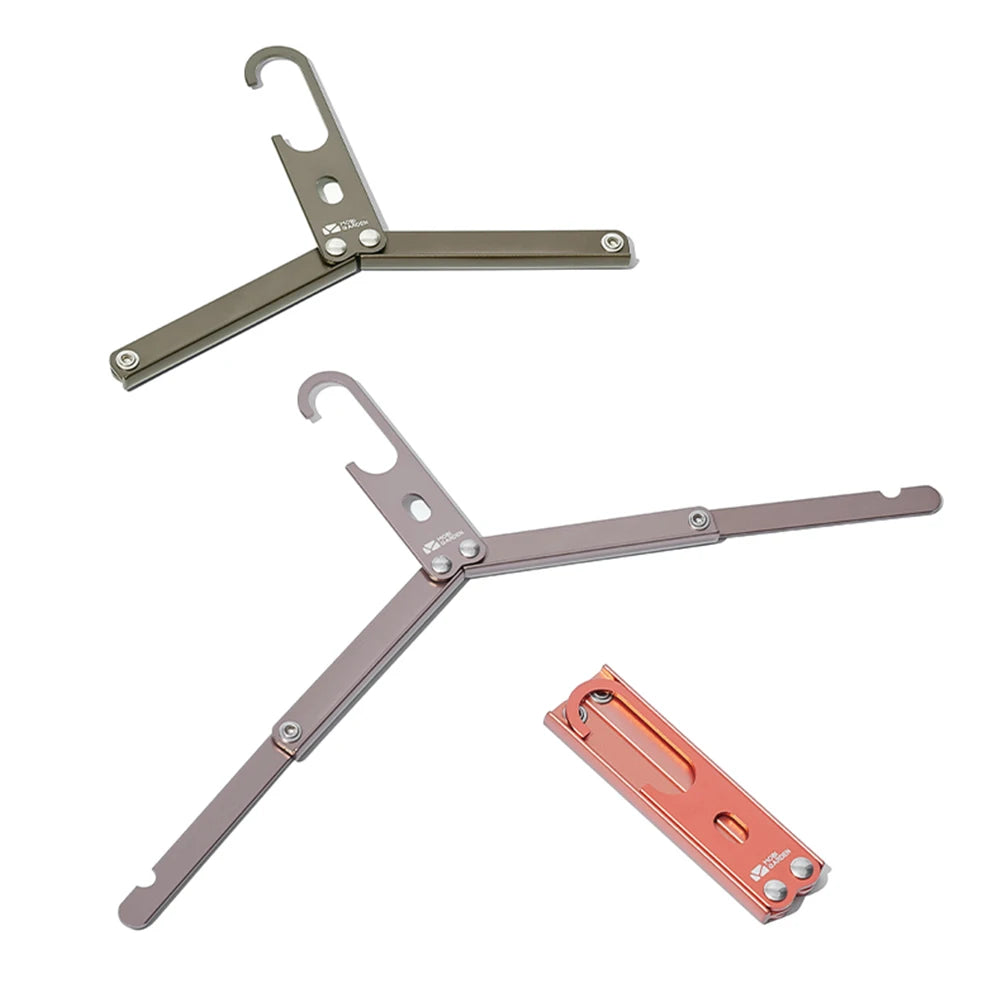 Lightweight Foldable Aluminum Clothes Hanger