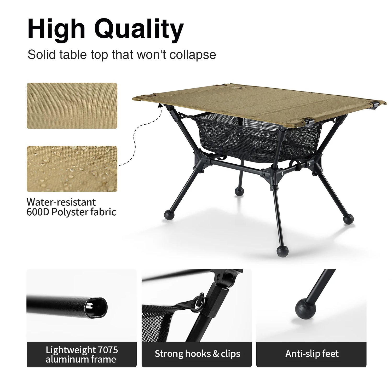 OneTigris Dipper Portable Camp Table