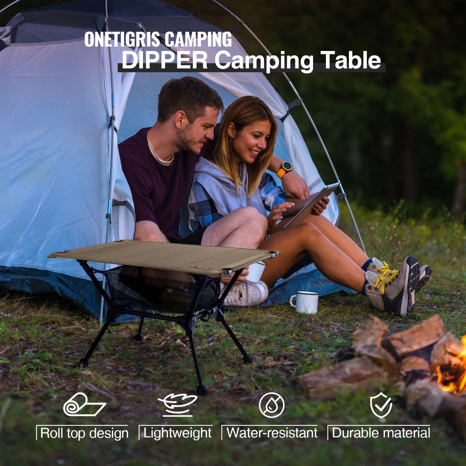 OneTigris Dipper Portable Camp Table