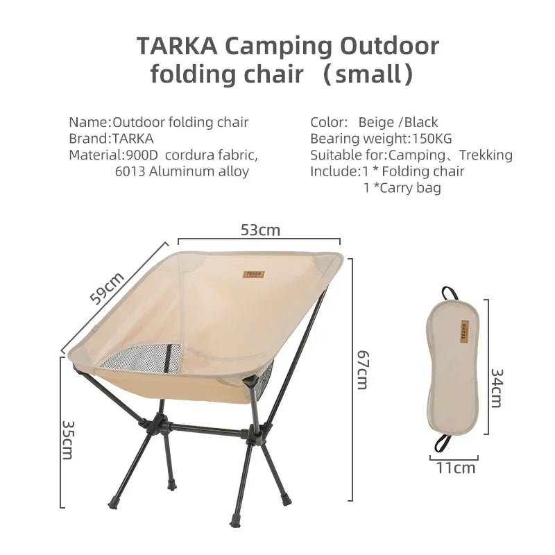 TARKA Portable Ultralight Camping Chair