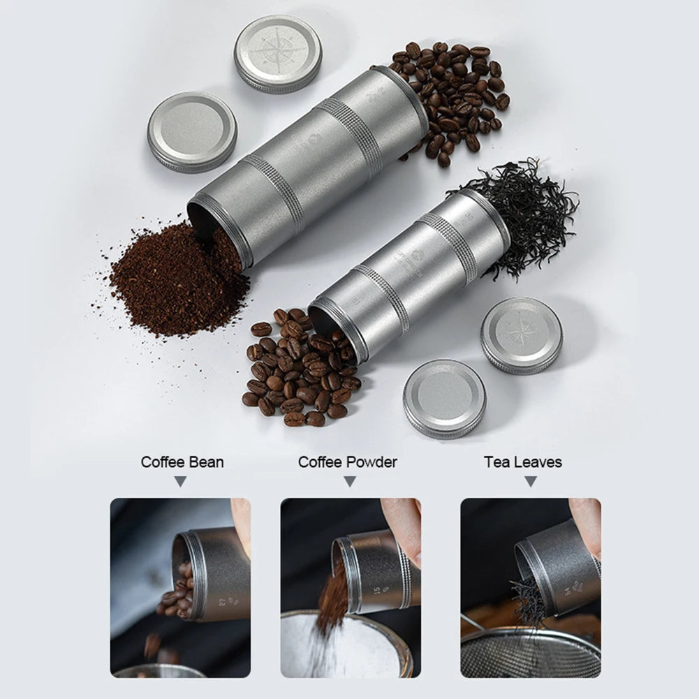 Double-Ended Coffee and Tea Storage Canister