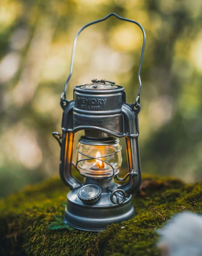 Stainless Steel Vintage Mini Oil Lantern