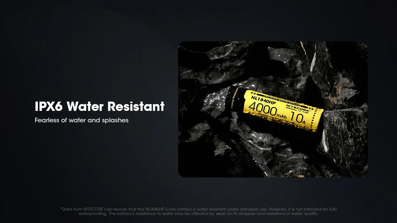 Nitecore 3.6V Li-ion 4000mAh Rechargeable Battery