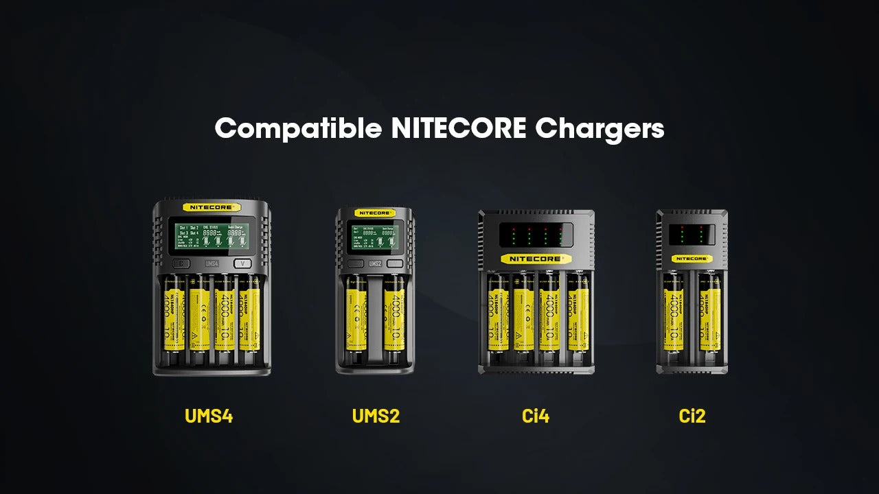 Nitecore 3.6V Li-ion 4000mAh Rechargeable Battery
