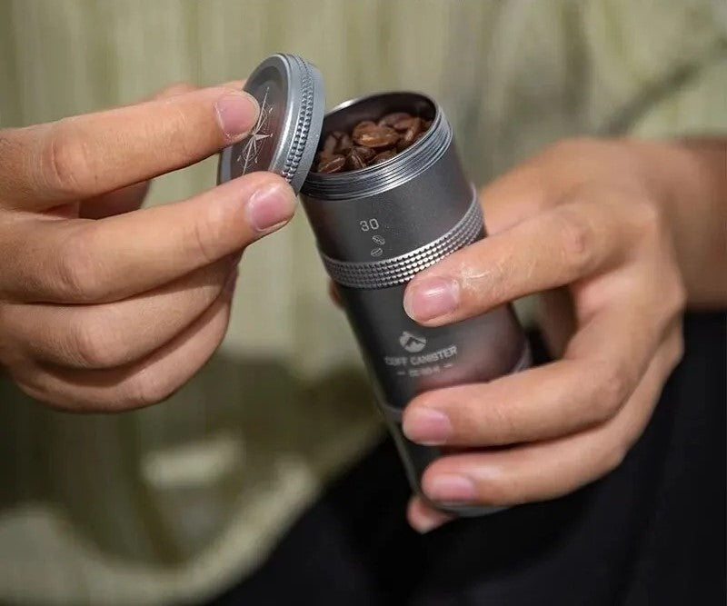 Double-Ended Coffee and Tea Storage Canister