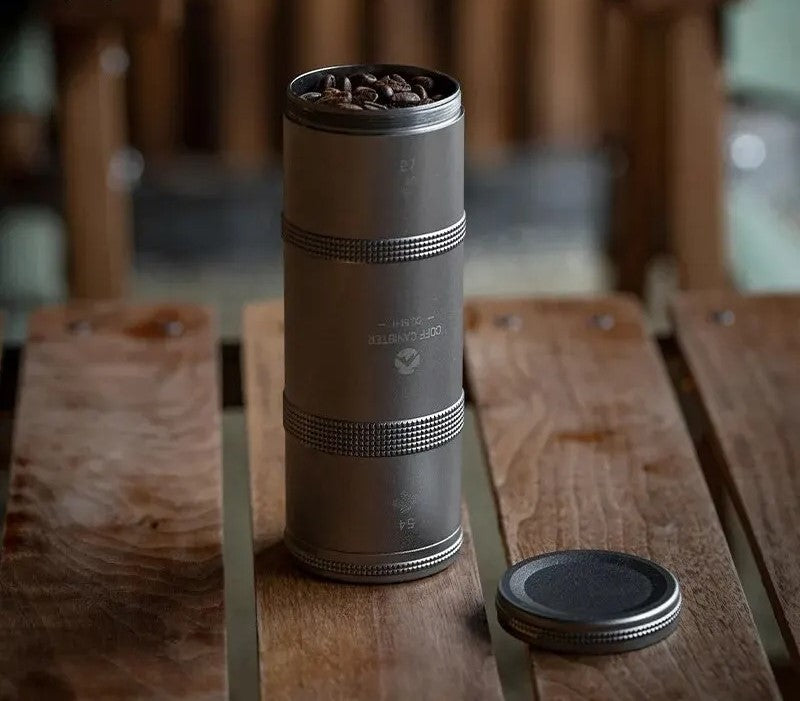 Double-Ended Coffee and Tea Storage Canister