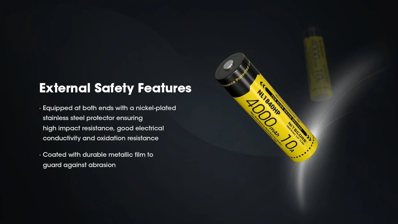 Nitecore 3.6V Li-ion 4000mAh Rechargeable Battery