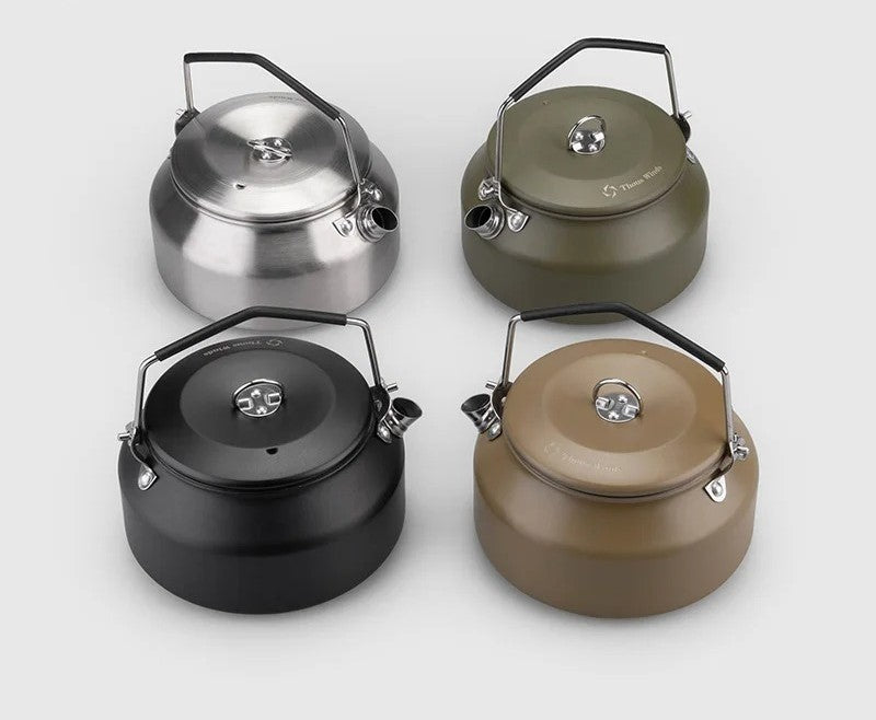 Stainless Steel 1L Kettle with Lid