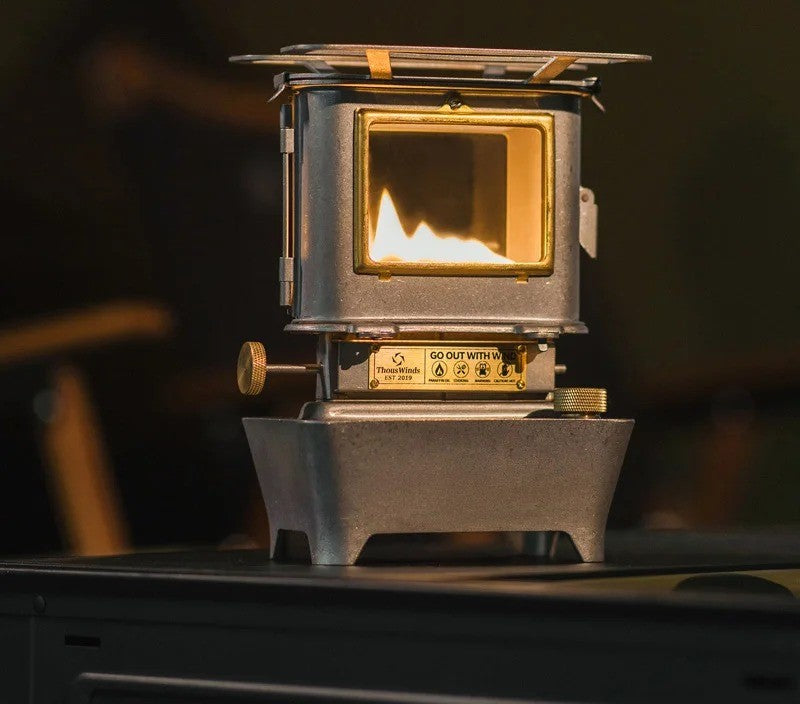 Heritage Stainless Steel Oil Lamp Camp Stove