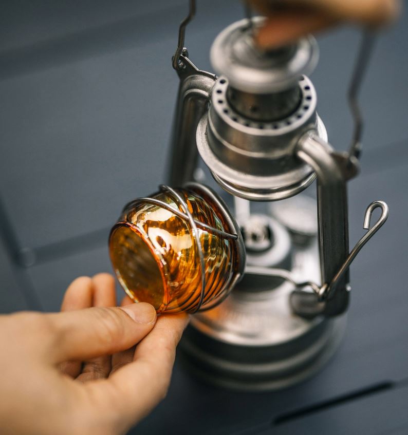 Stainless Steel Vintage Mini Oil Lantern