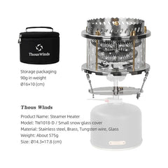 Firewheel Tungsten Stove Heater